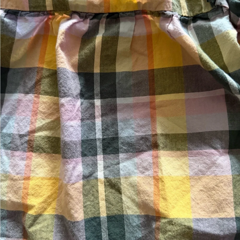 Carter's Multicolor Plaid Kids Blouse